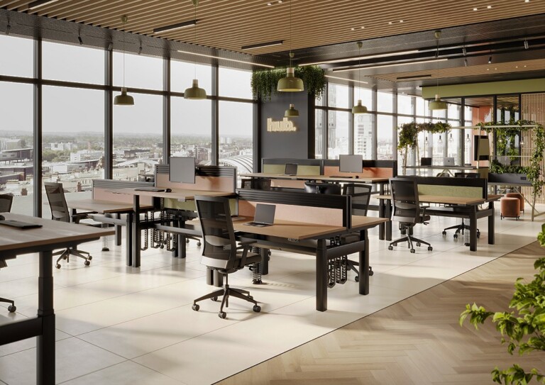 Branded Bench Desks Leicester